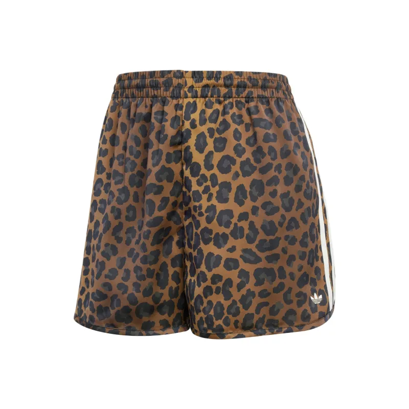 Adidas Women's Satin Shorts Multicolor/Bronze Strata-0
