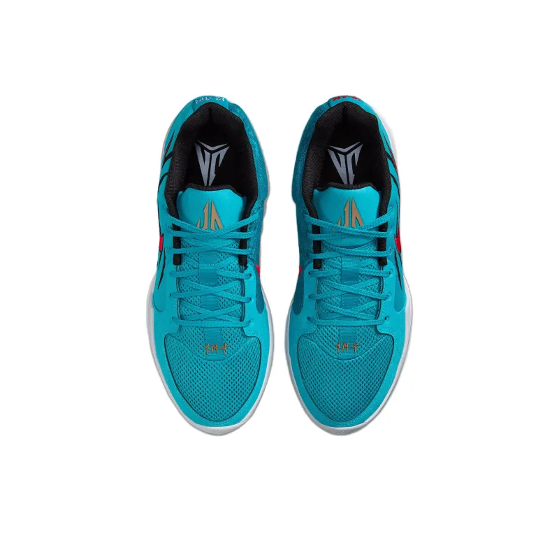 Nike Ja 2 Anti Slip Wear Resistant Low Top Basketball Shoes Men's Blue-4