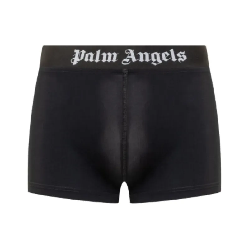 PALM ANGELS Logo Performance Shorts-0