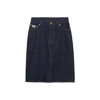 IMMI Denim Short Skirts Women's Navy Blue