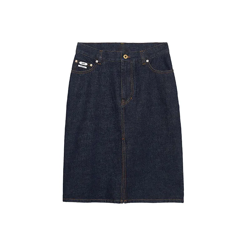 IMMI Denim Short Skirts Women's Navy Blue-0