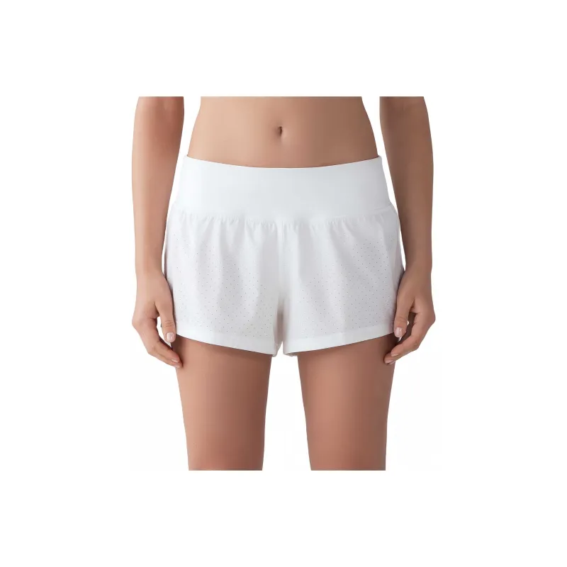 Lululemon Final Lap Sports Shorts Women's White-0