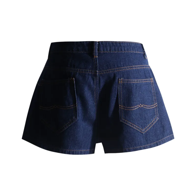 ZXZA Denim Shorts Women's Indigo Original-0