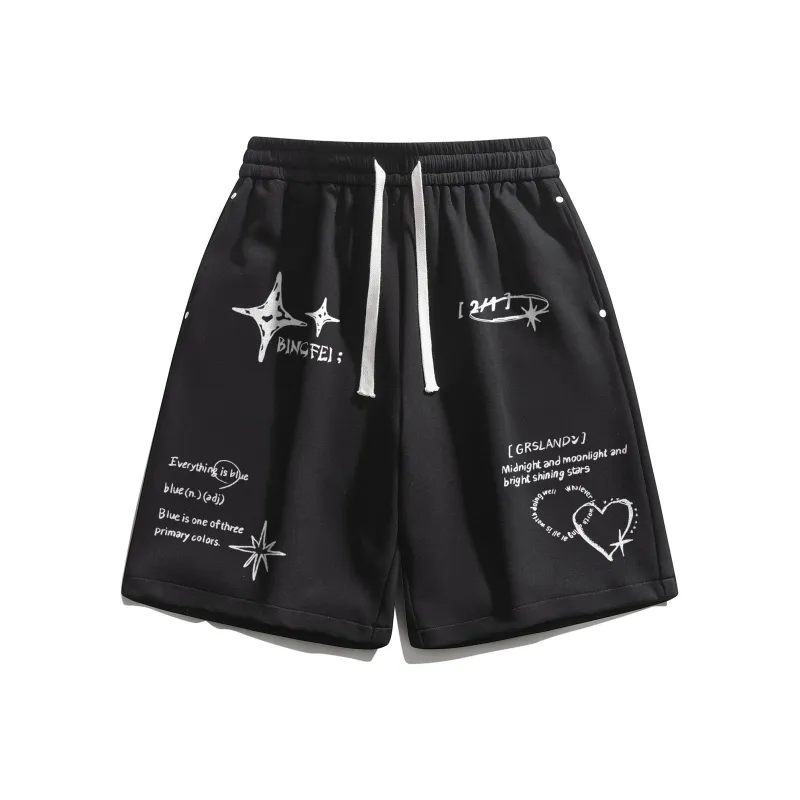 Ice Flying Casual Shorts Unisex-14