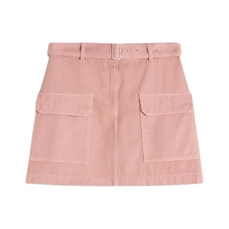 Maison Kitsune Belted Utility Mini Skirt-0