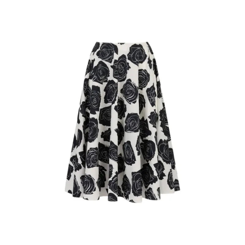 MARNI Casual Long Skirt Women's Lily White-0