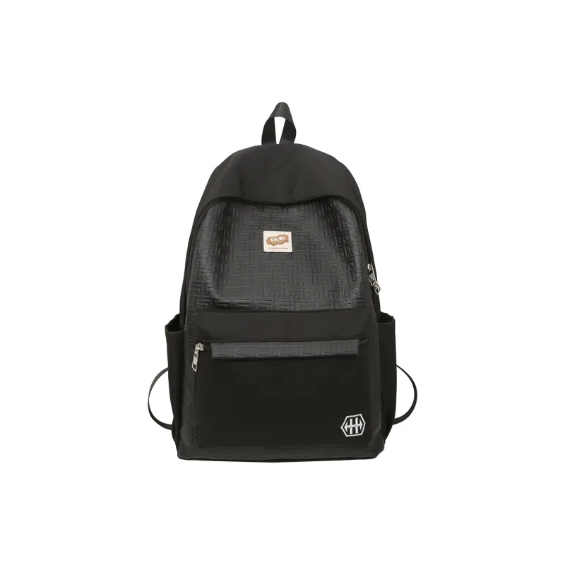 Parker Bear Nylon Backpack Unisex Multicolor-0