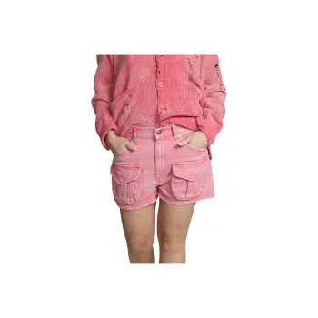 R13 Denim Shorts Women's Pink