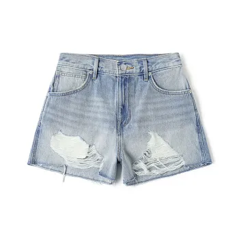 Lee Denim Shorts Women's Light Blue