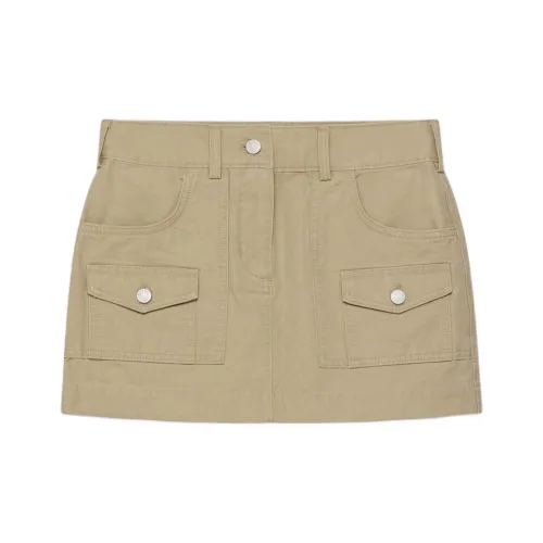 ARITZIA FW24 Sunday Best Kaya Skirt Cargo Short Skirts Women's Tan Khaki/Tawny