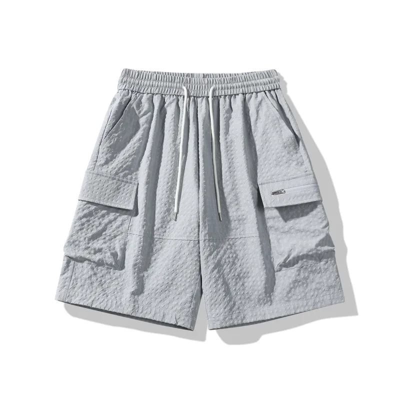Warrior Huichao Riding The Wind Collection Cargo Shorts Unisex-0