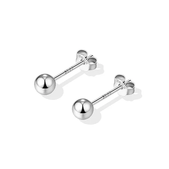 Daisy Dream 999 Fine Silver Stud Earrings Women's-3