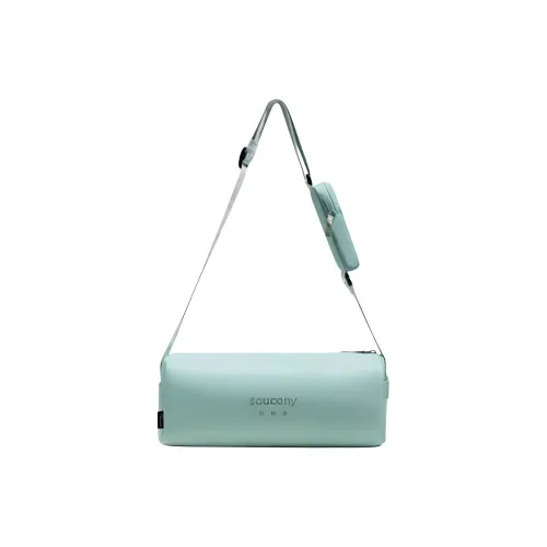 Saucony Polyester Handbag, Shoulder Bag Women's Green/White