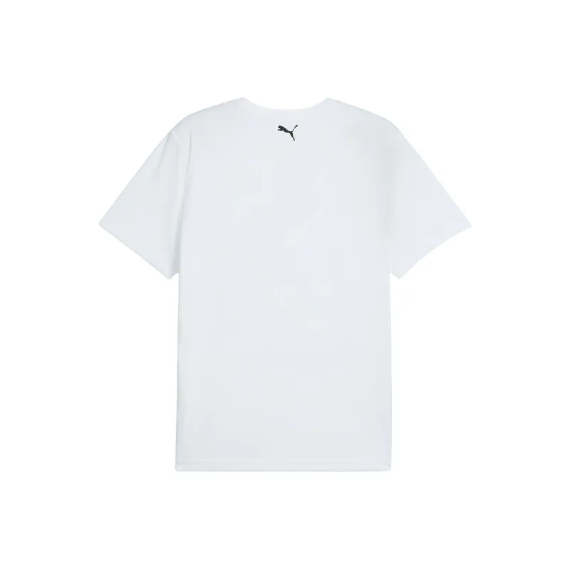 PUMA GRAPHICS RUNNING ILLUSTRATION PUSHING THE PACE T Shirt Men's White-1