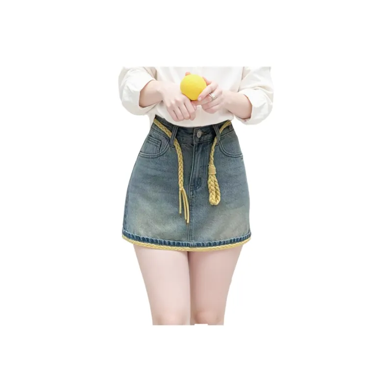 Wbwq Denim Short Skirts Women's-0