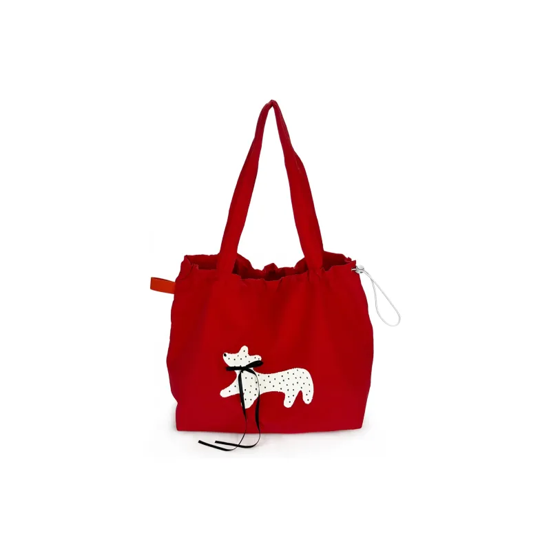 CORE BIRD Canvas Shoulder Bag Women's Multicolor-19