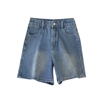 TOUCH Denim Shorts Women's Dark Blue