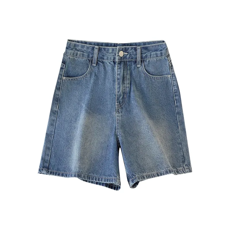 TOUCH Denim Shorts Women's Dark Blue-0