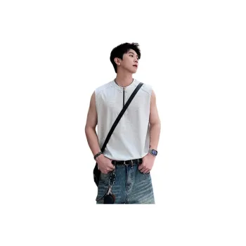 SIL VITIN Tank Tops Unisex Light Gray