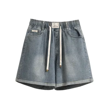 Cypress House Denim Shorts Women's Light Gray Blue