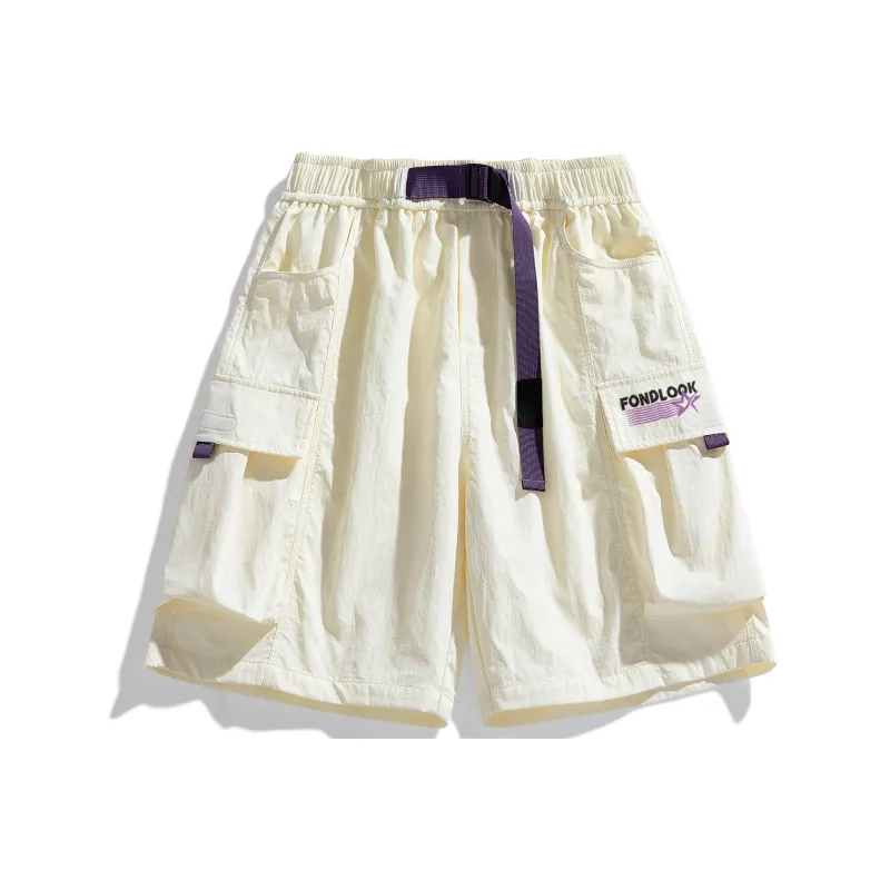 FONDLOOK Casual Shorts Unisex-4
