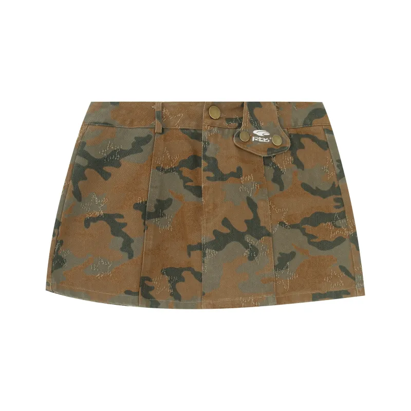 F426 Cargo Short Skirts Women's-5
