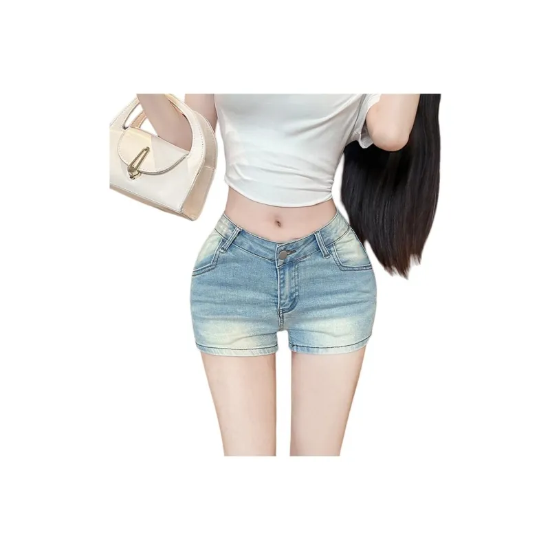 XIANSINIAO Denim Shorts Women's-2