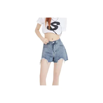 BENGEN Denim Shorts Women's