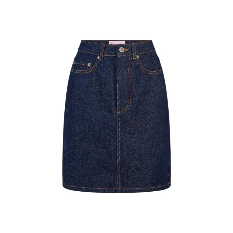 Rouje DENISETTE SKIRT Denim Short Skirts Women's Blue-0