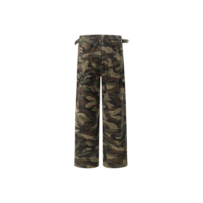 ELCORO Jeans Unisex Camouflage-1
