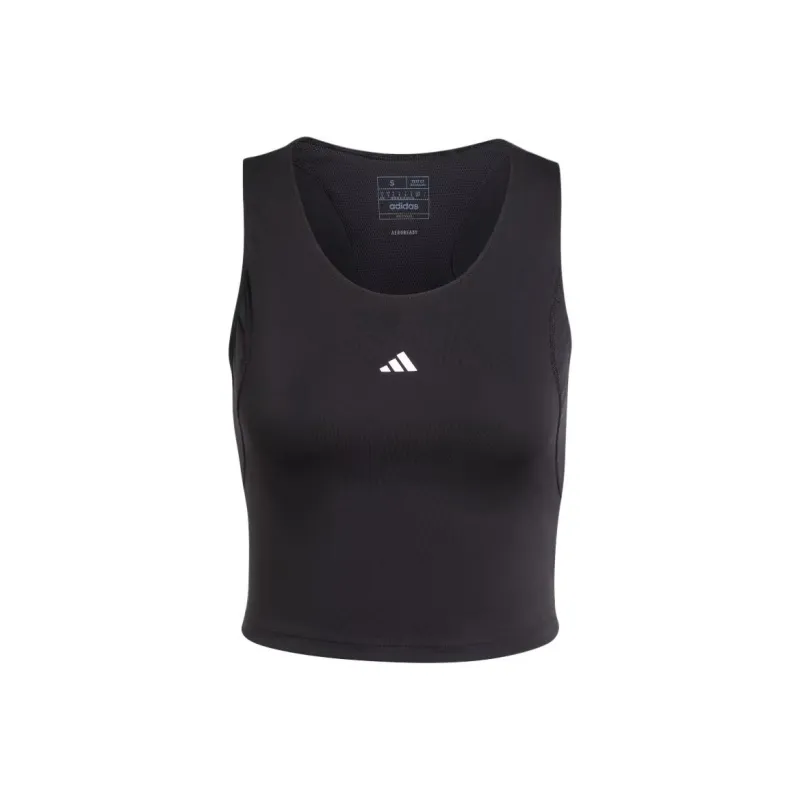 Adidas Free Shipping With AdiClub Techfit Crop Training Tank Top-0