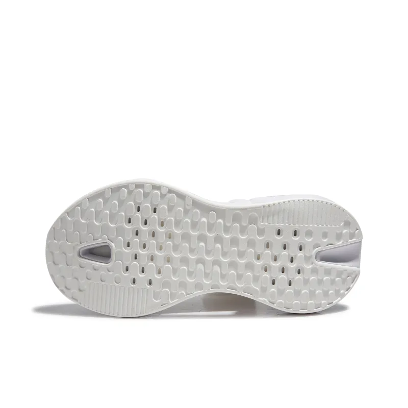 KFT Running Shoes Unisex Low Top Silver White/White Black/White Purple-6