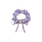Princess Minimalist Style Rose Hair Tie 1 Pack (Purple)