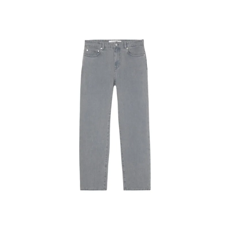 LACOSTE SS25 Washed Effect Jeans Men's Blue-0