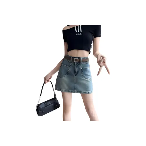 The New Age Family Denim Short Skirts Women's