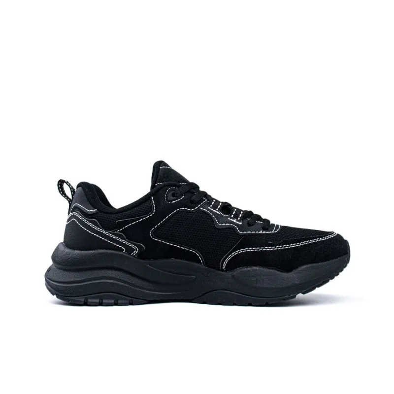PEAK Classic Heritage Slip Resistant And Abrasion Resistant Coverage Low Top Casual Shoes Men's Black-1