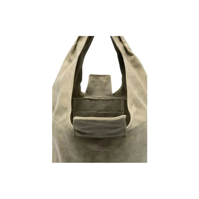 Paloma-wool Leather Tote Bag Shopping Bag Handbag Shoulder Bag Women's Green-3