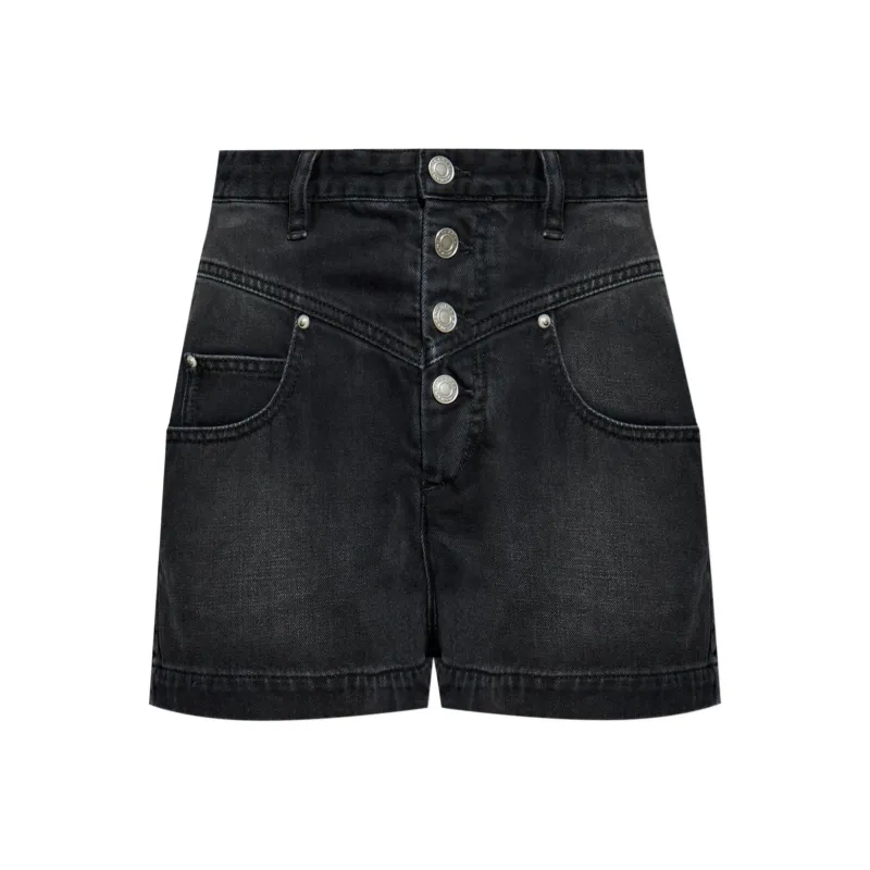 ISABEL MARANT Jovany Denim Shorts-0