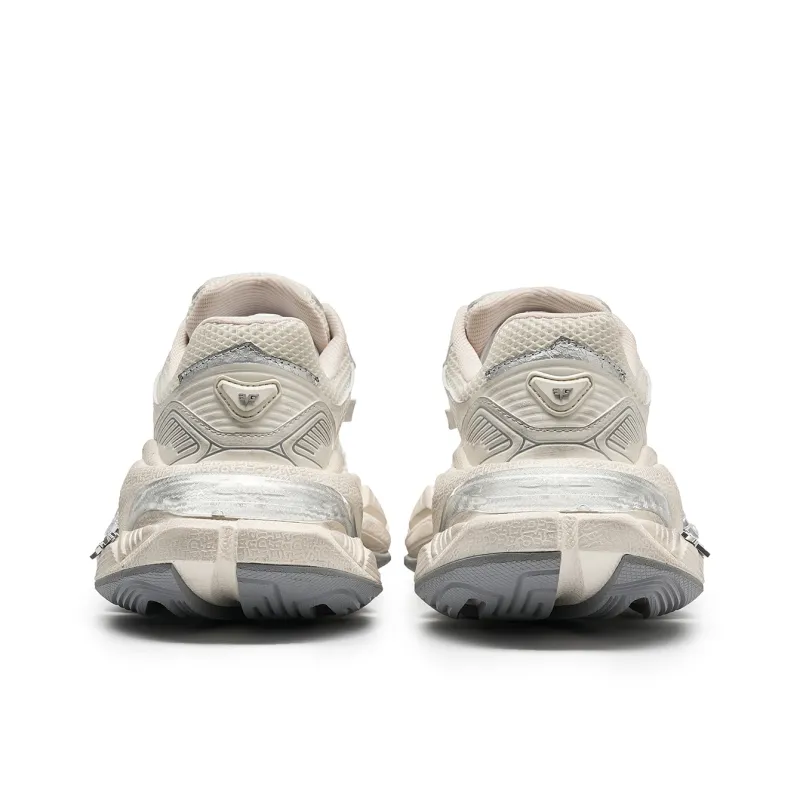 LEECAT STUDIO Abrasion Resistant Lightweight Height Increasing Low Top Chunky Sneakers Unisex-12