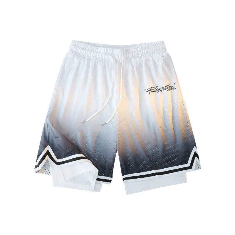 PAUL COSTELLOE Basketball Shorts Unisex-10