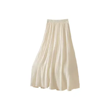 Cypress House Casual Long Skirt Women's Apricot
