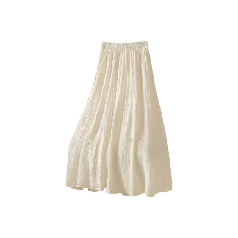 Cypress House Casual Long Skirt Women's Apricot-0