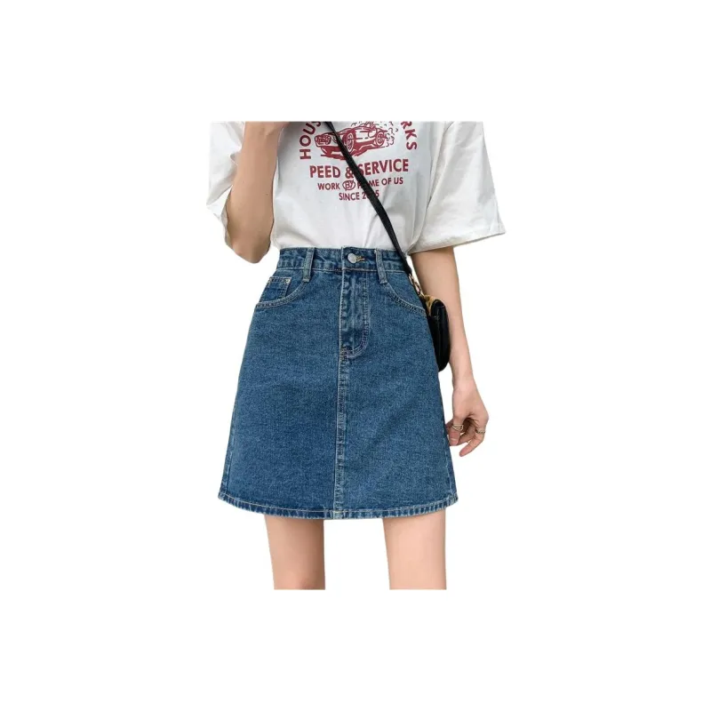Mm Denim Short Skirts Women's-9