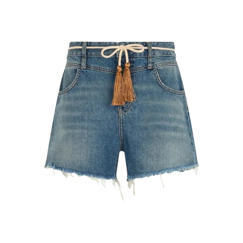 Liu Jo Raw cut Shorts-0