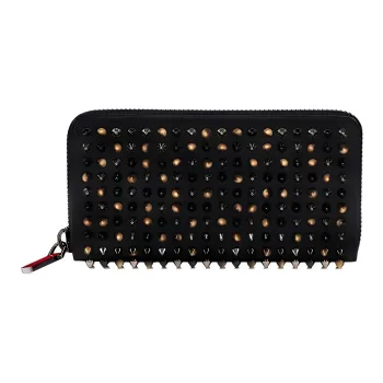 CL LUBOTING Leather Wallet Men's Black