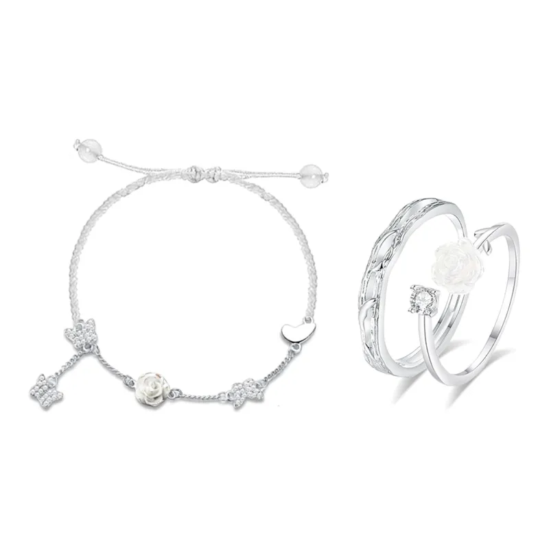 D.K.X Alloy Rope Bracelets Unisex-3