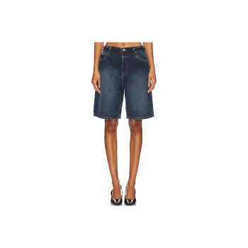 GRLFRND Denim Shorts Women's Blue