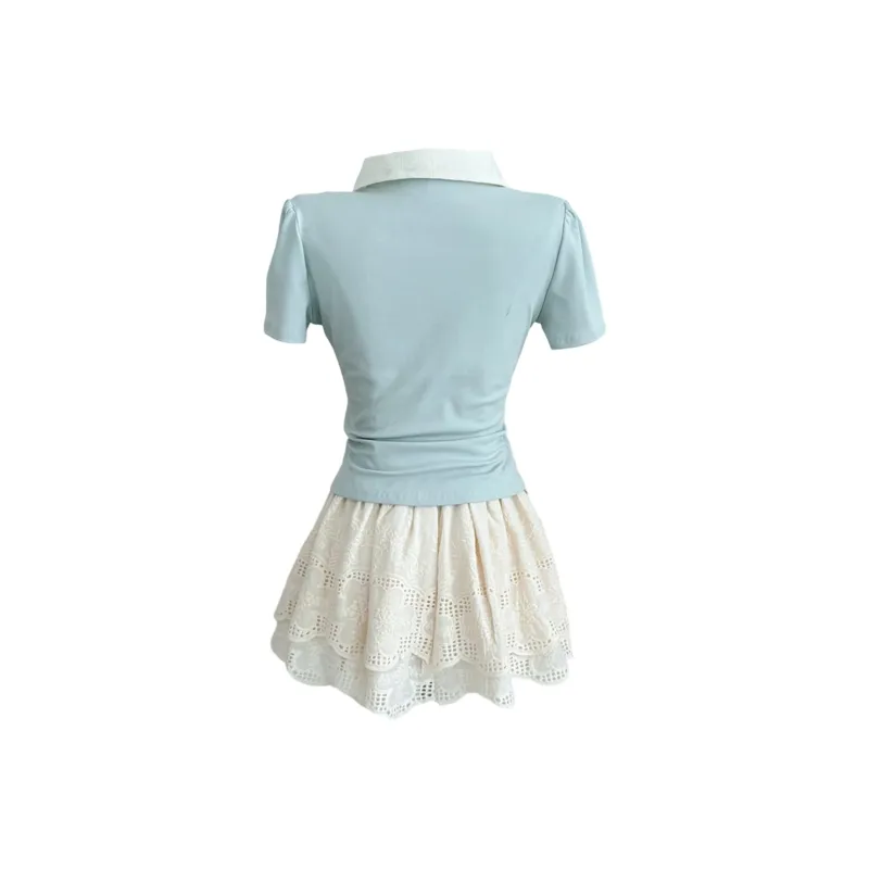 Pa33word Two Piece Skirt Sets Women's-1