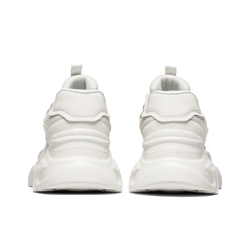 AD Anti Slip And Wear Resistant Height Increasing Low Top Chunky Sneakers Men's-3