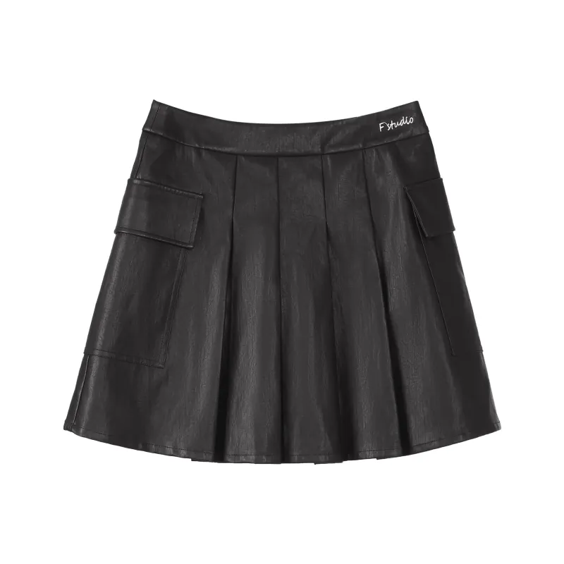 Fstudio Short Skirts Women's Black-0